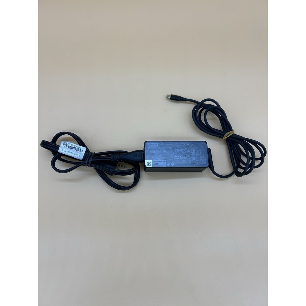 Genuine Lenovo 45W USB-C AC Adapter Charger ADLX45YLC3D Laptop Power